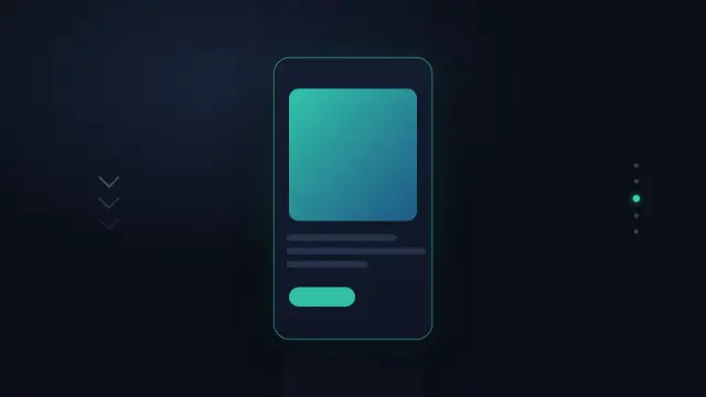 Scrollytelling wie TikTok: eine Website, durch die man swipt statt scrollt